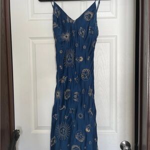 Realisation Par Celestial Blue Midi Dress